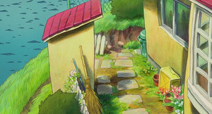  Ponyo on the Cliff par the Sea - Sosuke’s Garden