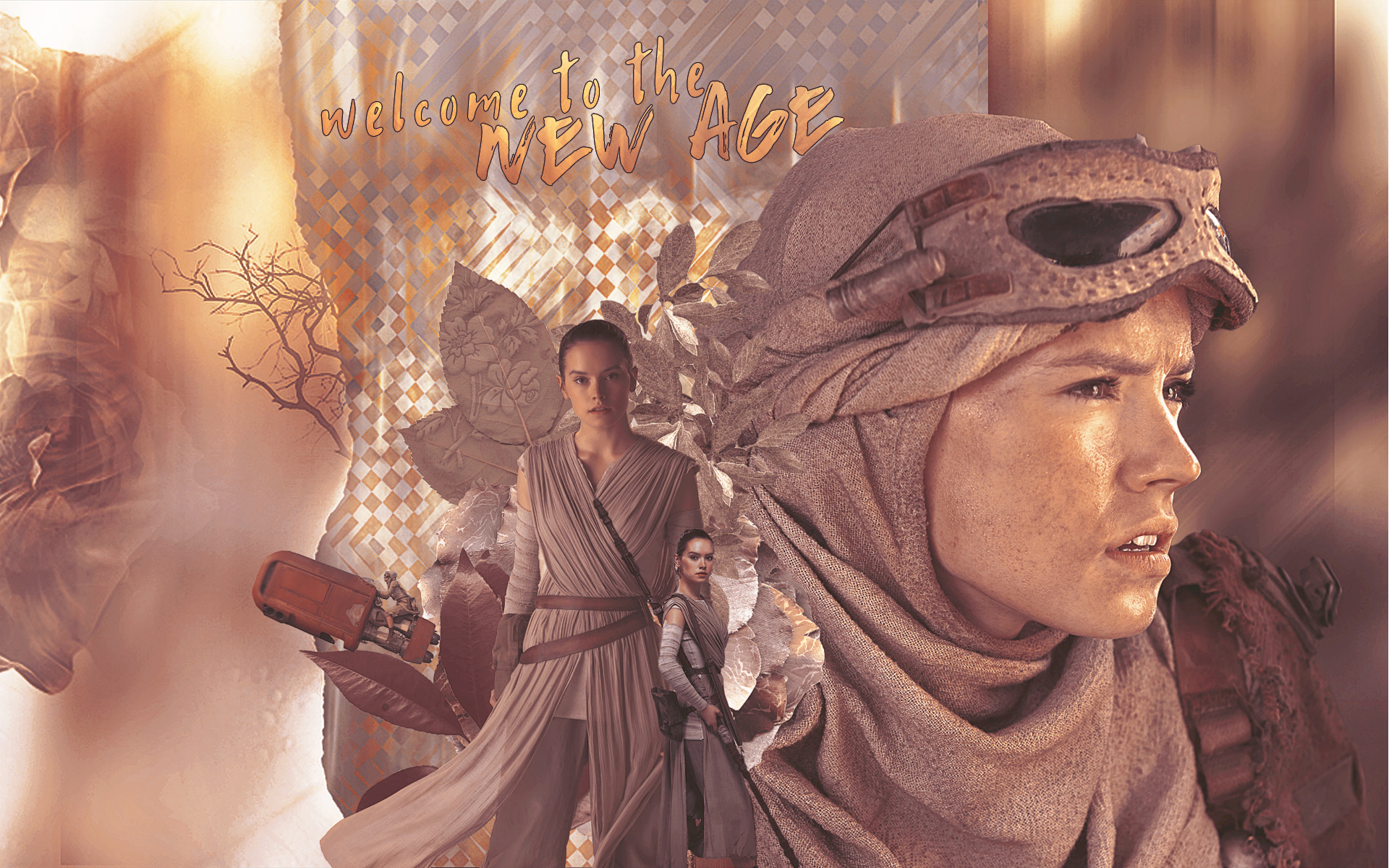 Rey Wallpaper - Welcome To The New Age