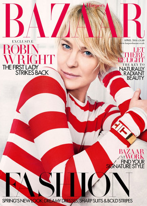  Robin Wright - Harper's Bazaar Cover - 2016