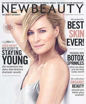 Robin Wright - New Beauty Cover - 2017