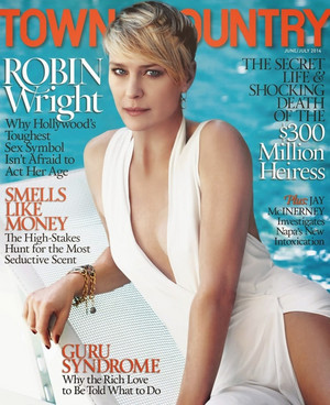  Robin Wright - Town and Country Cover - 2014