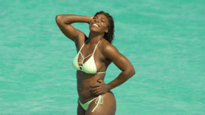  Serena Williams - Sports Illustrated traje de baño 2017