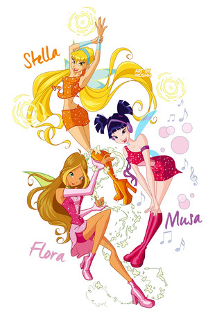  Stella, Flora and Musa: Magic Winx
