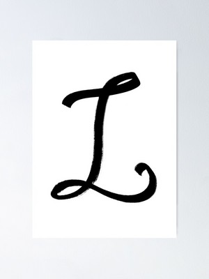  The Letter L in Cursive