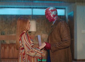  Vision and Wanda || WandaVision || 1.03 || Now In Color
