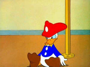  Walt Disney Gifs - Donald Duck, Huey Duck, Dewey anatra & Louie anatra
