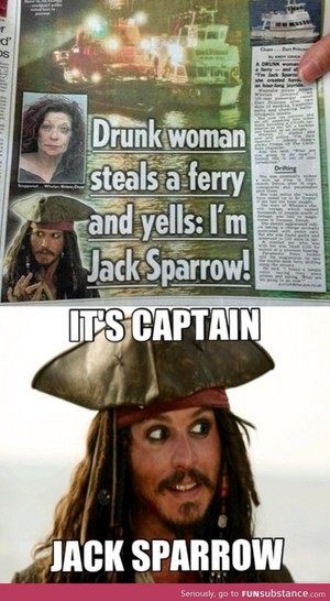  Walt 디즈니 팬 Art - Captain Jack Sparrow