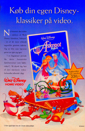 Walt Disney Promotional Ads - Cinderella