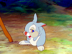  Walt ডিজনি Screencaps - Bambi & Thumper