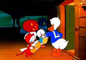 Walt Disney Screencaps - Huey Duck, Louie Duck, Dewey Duck & Donald Duck