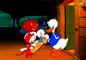  Walt 디즈니 Screencaps - Huey Duck, Louie Duck, Dewey 오리 & Donald 오리