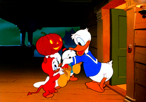 Walt Disney Screencaps - Huey Duck, Louie Duck, Dewey Duck & Donald Duck