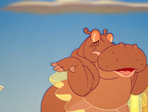  Walt डिज़्नी Screencaps - Hyacinth Hippo