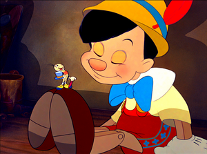  Walt 디즈니 Screencaps - Jiminy Cricket & Pinocchio