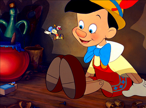  Walt 디즈니 Screencaps - Jiminy Cricket & Pinocchio