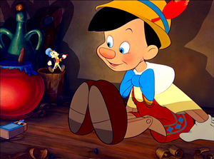  Walt Disney Screencaps - Jiminy Cricket & Pinocchio