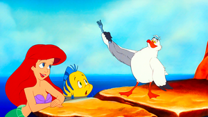  Walt Disney Screencaps - Princess Ariel, dapa & Scuttle