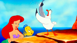  Walt ডিজনি Screencaps - Princess Ariel, রাঘববোয়াল & Scuttle