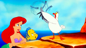  Walt Disney Screencaps - Princess Ariel, dapa & Scuttle