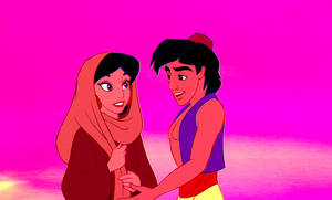  Walt disney Screencaps - Princess jazmín & Prince aladdín
