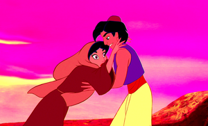  Walt डिज़्नी Screencaps - Princess चमेली & Prince अलादीन