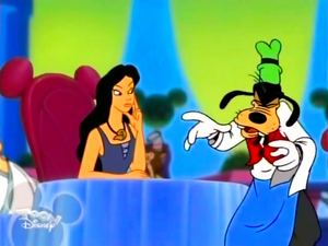  Walt 디즈니 Screencaps – Vanessa & Goofy Goof