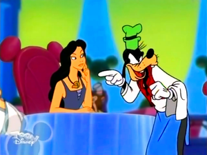  Walt 迪士尼 Screencaps – Vanessa & Goofy Goof