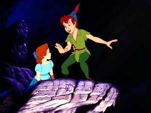  Walt 迪士尼 Screencaps - Wendy Darling & Peter Pan