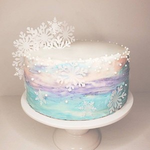 Winter Themed Cakes ❄🍰❄
