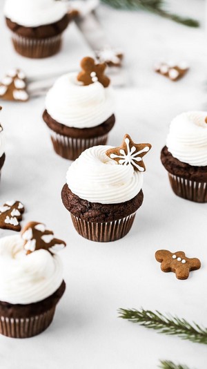  Winter Themed cupcake ❄🧁❄
