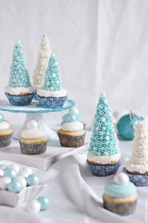  Winter Themed cupcake ❄🧁❄