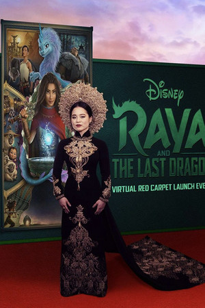  Kelly Marie Tran at the Virtual Red Carpet Event for Disney’s Raya and the Last Dragon