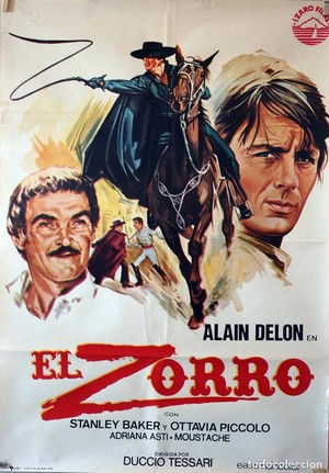  Alain Delon Zorro Poster 💙