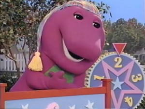  Barney wearing his nightcap