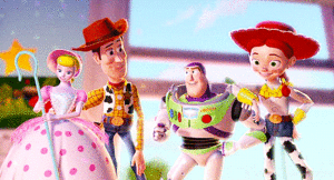 Bo, Woody, Buzz and Jesse