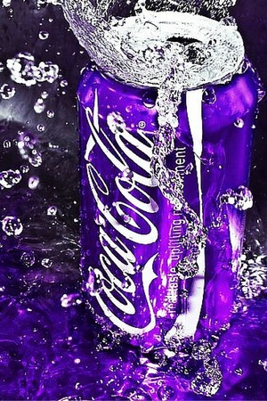  Coca Cola in the Purple 💜