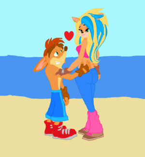 Crash x Tawna Bandicoot Valentine's Day Crash 4 IAT (Bandicoot Honeymoon)!