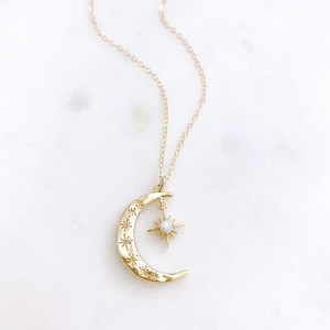  Crescent Moon and звезда ожерелье