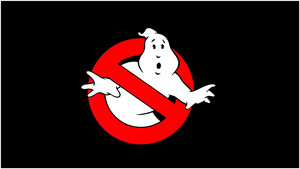  GHOSTBUSTERS. 1984. Logo Hintergrund 1.