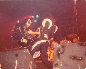 Gene and Ace ~Winnipeg, Manitoba, Canada...April 28, 1976 (Spirit of 76/Destroyer Tour) 