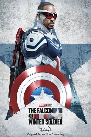  I'm Captain America || The valk, falcon and The Winter Soldier || Character poster