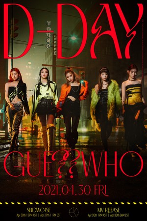  ITZY <GUESS WHO> D-DAY POSTER