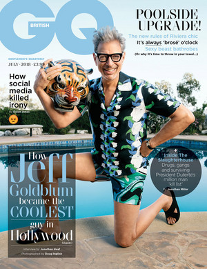 Jeff Goldblum for British GQ || July 2018