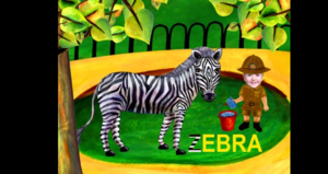  Learn The ABCs: "Z" Is For cebra