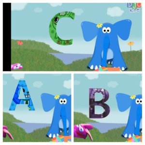 Let's Learn The Alphabet Wïth Edgar The Elephant And A Frïend!