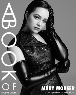 Mary Mouser - A Book Of Cover - 2021