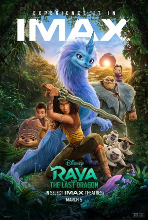  Raya And The Last Dragon IMAX Poster