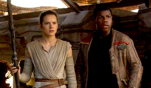  Rey And Finn - The Force Awakens