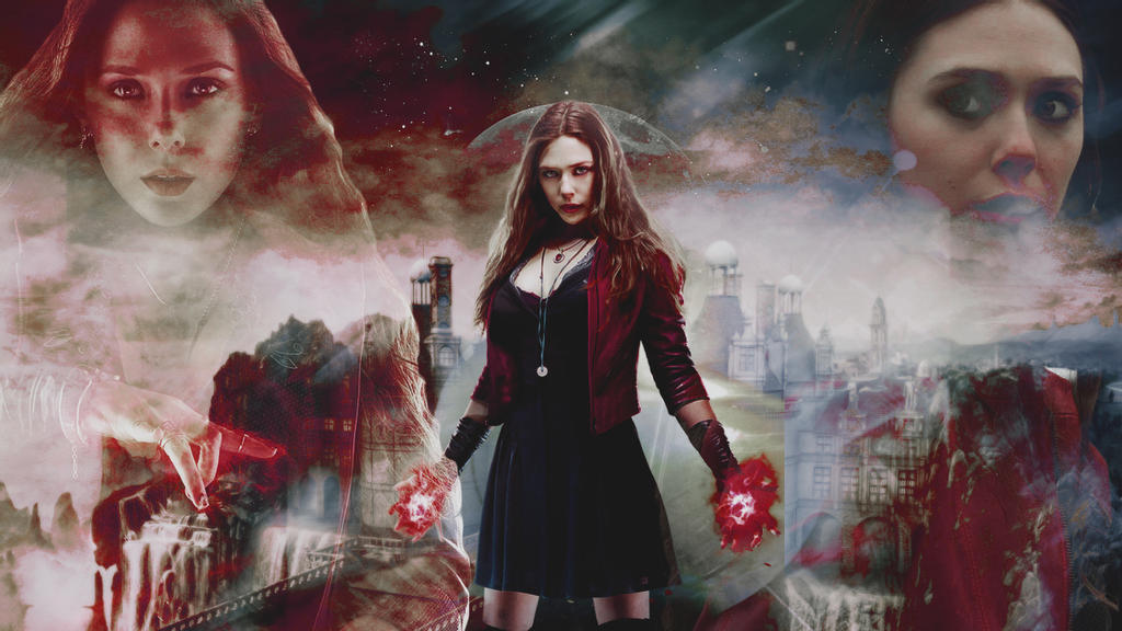 Scarlet Witch fondo de pantalla - Wanda Maximoff/Scarlet Witch fan Art  (43847043) - fanpop