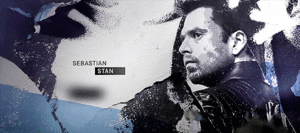  Sebastian Stan || título Card || The falcão and the Winter Soldier